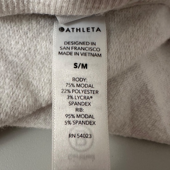 Athleta Ethereal Cocoon Wrap Cardigan in Heathered Gray | Size S/M - Picture 8 of 8